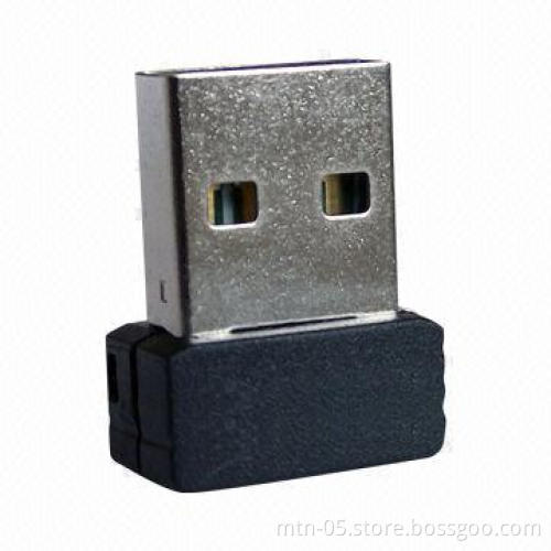 150Mbps Nano Wireless USB Adapter, Supports 64-/128-bit WEP/WPA/WPA2